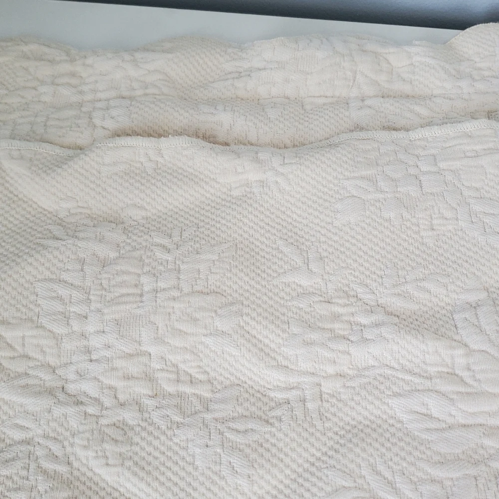 Linens n Things Ivory Set of 2 Maltese Pillow Shams